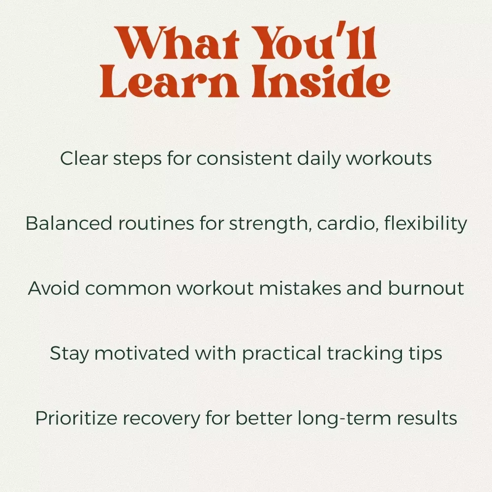 Your Daily Workout Success Checklist - Achieve Your Fitness Goals with a Simple Daily Workout Routine