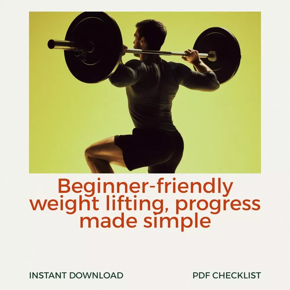 Lift Stronger Every Day Checklist: The Ultimate Beginner Weight Lifting Routine
