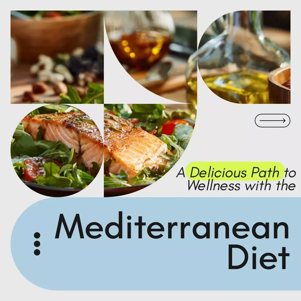 A Delicious Path to Wellness with the Mediterranean Diet | Digital Mediterranean Diet Guide, Meal Plans & Lifestyle eBook