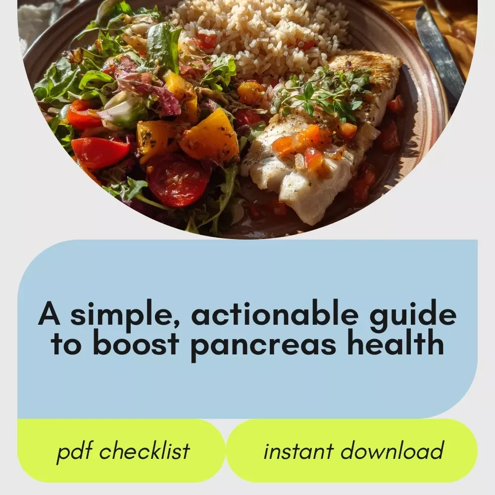 The Ultimate Pancreas Power Checklist: Your Guide to a Healthier Pancreas & Better Digestion