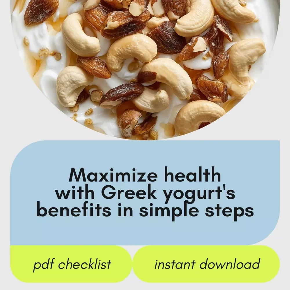 Greek Yogurt Wellness Checklist: Your Creamy Path to Health – A Healthy Eating Guide to Unlocking the Benefits of Greek Yogurt