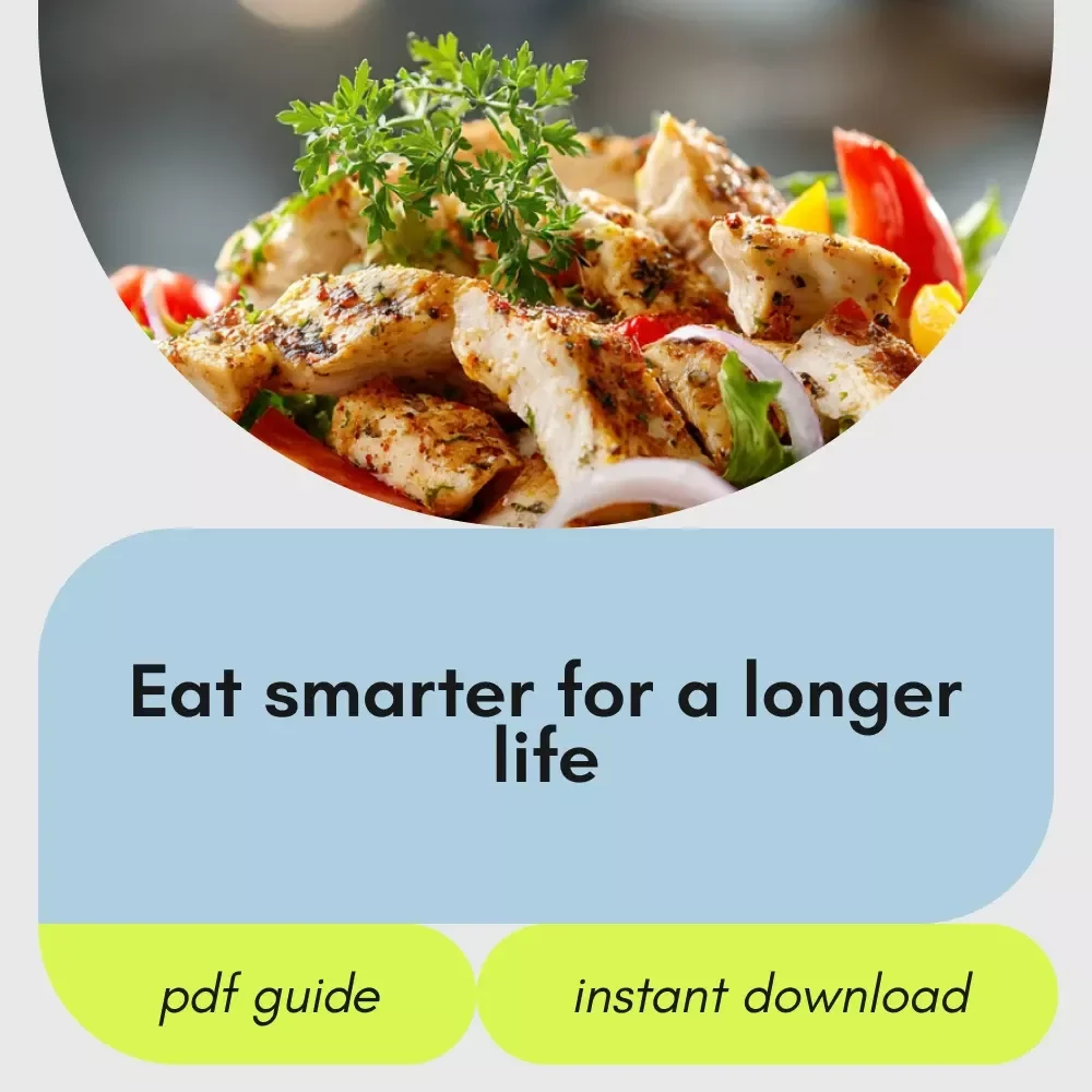 The Ultimate Guide to Eating for Longevity | Best Diet for Longevity eBook | Science-Backed Nutrition for a Longer, Healthier Life