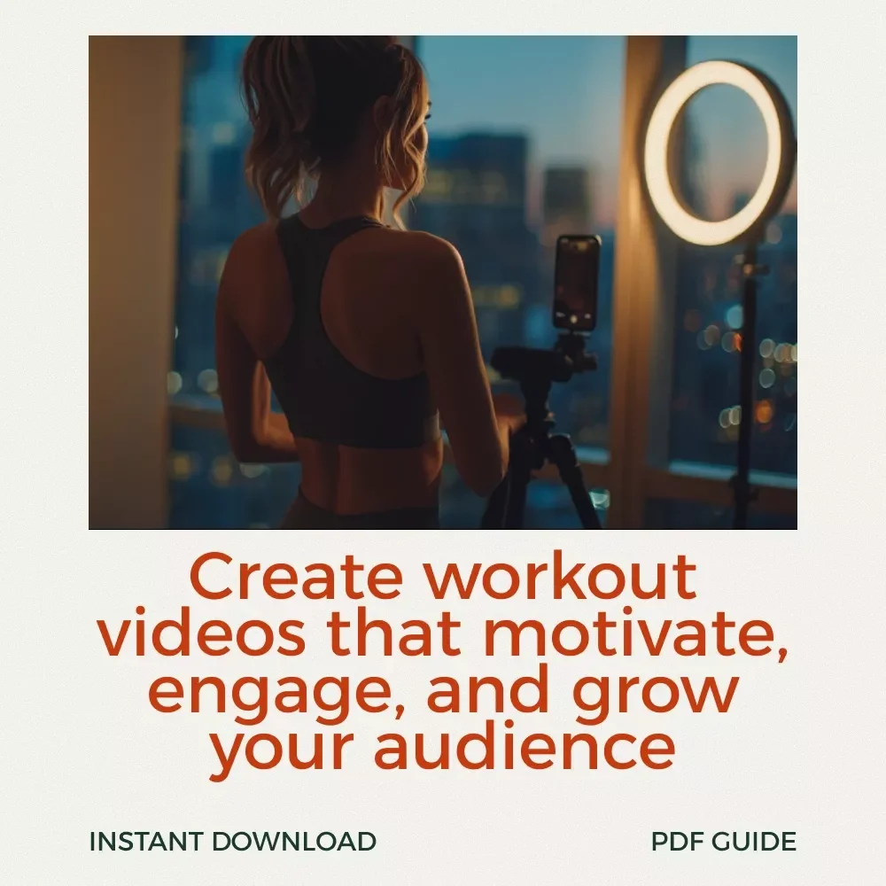 How to Create Workout Videos That Inspire and Energize – Step-by-Step Guide on how to create a workout video for Fitness Creators, Trainers & Coaches