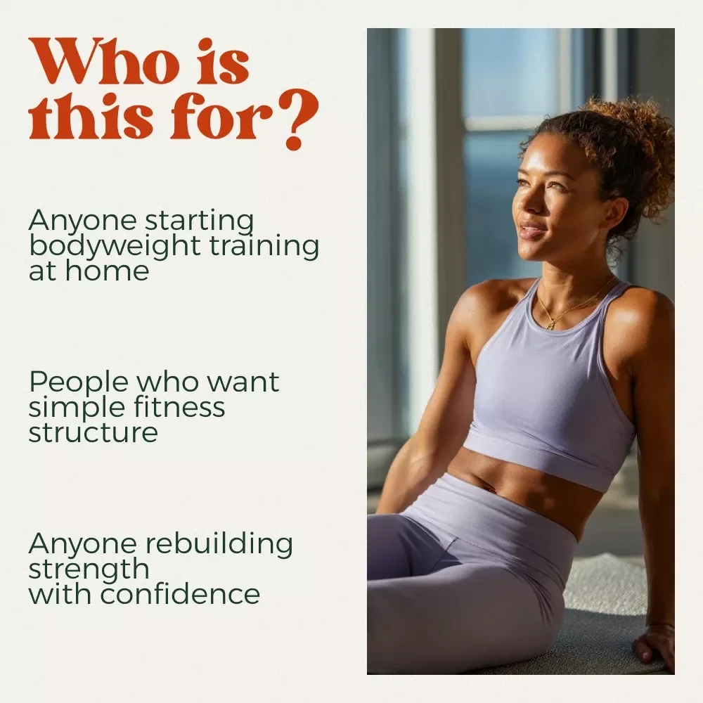 Stronger With Every Rep Beginner’s Calisthenics Checklist | Simple At-Home Bodyweight Fitness Plan | calisthenics routine beginner