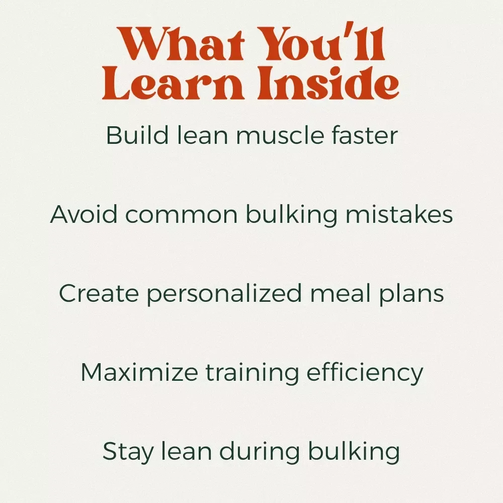 The Complete Bulking Plan for Lasting Gains: Your Ultimate Guide to Building Muscle