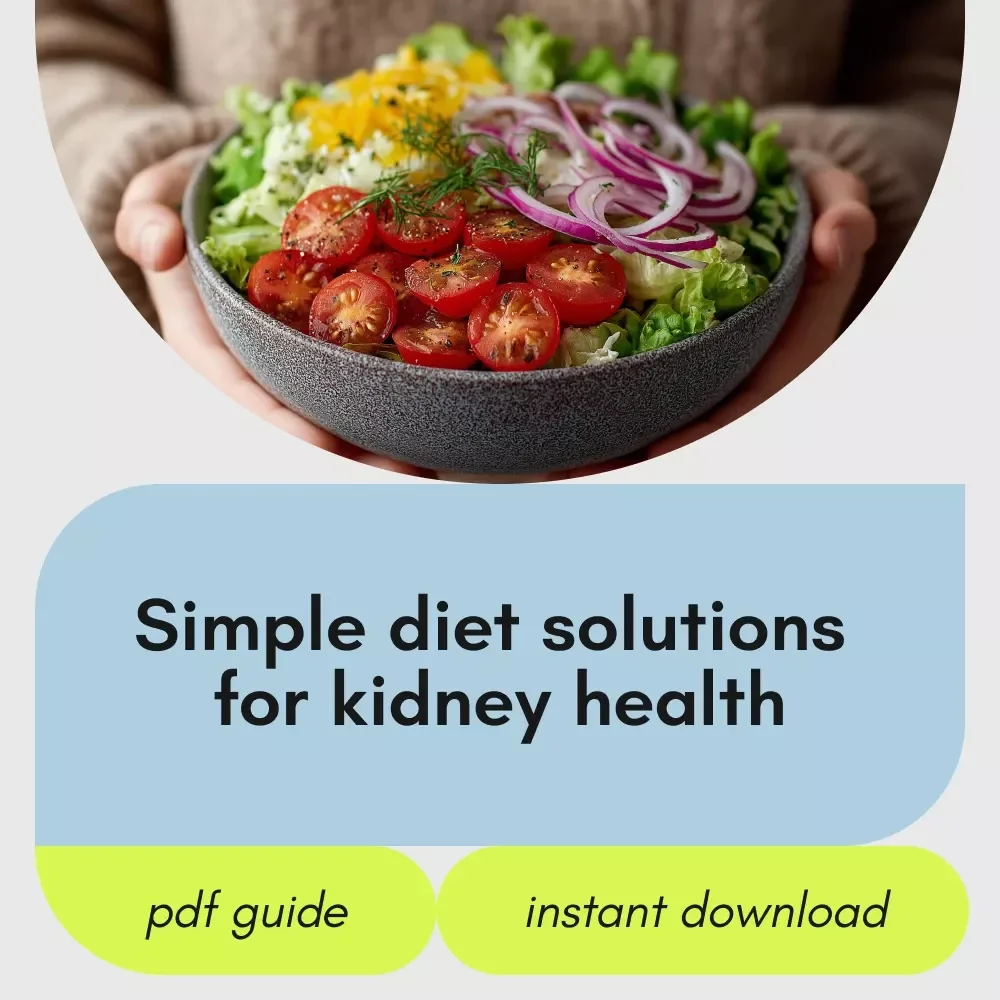 Eating Well for Kidney Health Made Simple: A Practical Guide to a Good Diet for Kidney Disease