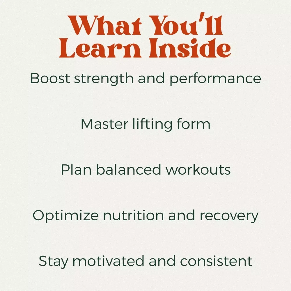 Stronger Every Day Weightlifting Checklist - Your Ultimate Weightlifting Workout Routine Guide