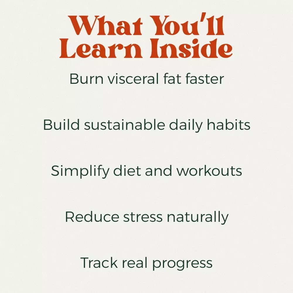 The Visceral Fat-Busting Action Plan – Actionable Checklist for How to Get Rid of Visceral Fat Fast, Healthy Habits, Metabolism Reset & Sustainable Belly Fat Loss