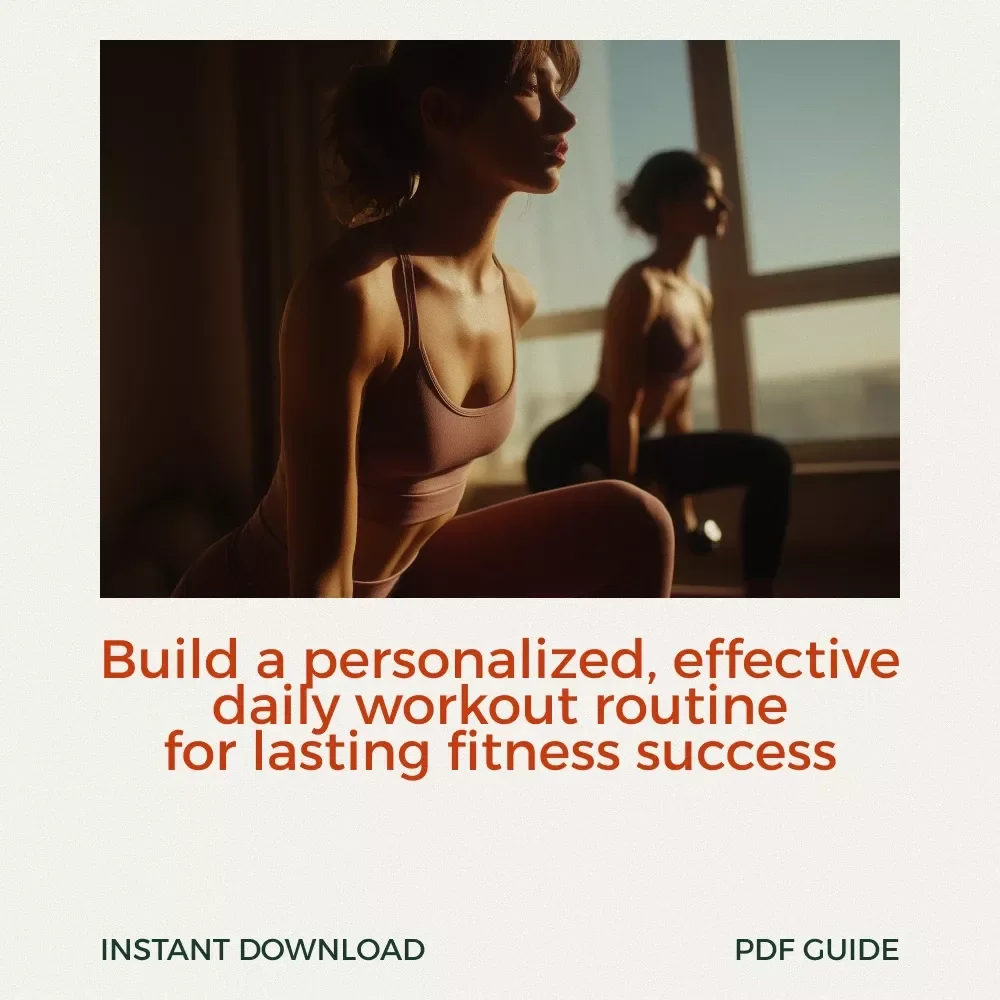Your Guide to a Powerful Daily Workout Routine: A Complete Fitness Blueprint for Health and Strength