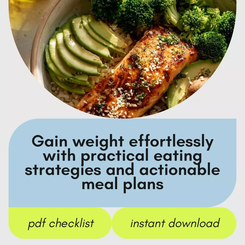 Fuel Your Gain Checklist: How to Eat More to Gain Weight – The Ultimate Weight Gain Guide