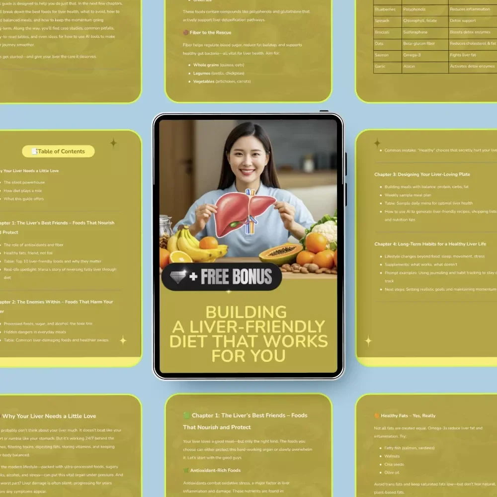 A Practical Checklist for Liver Wellness and Vitality: Your Guide to a Liver-Friendly Diet and Lifestyle