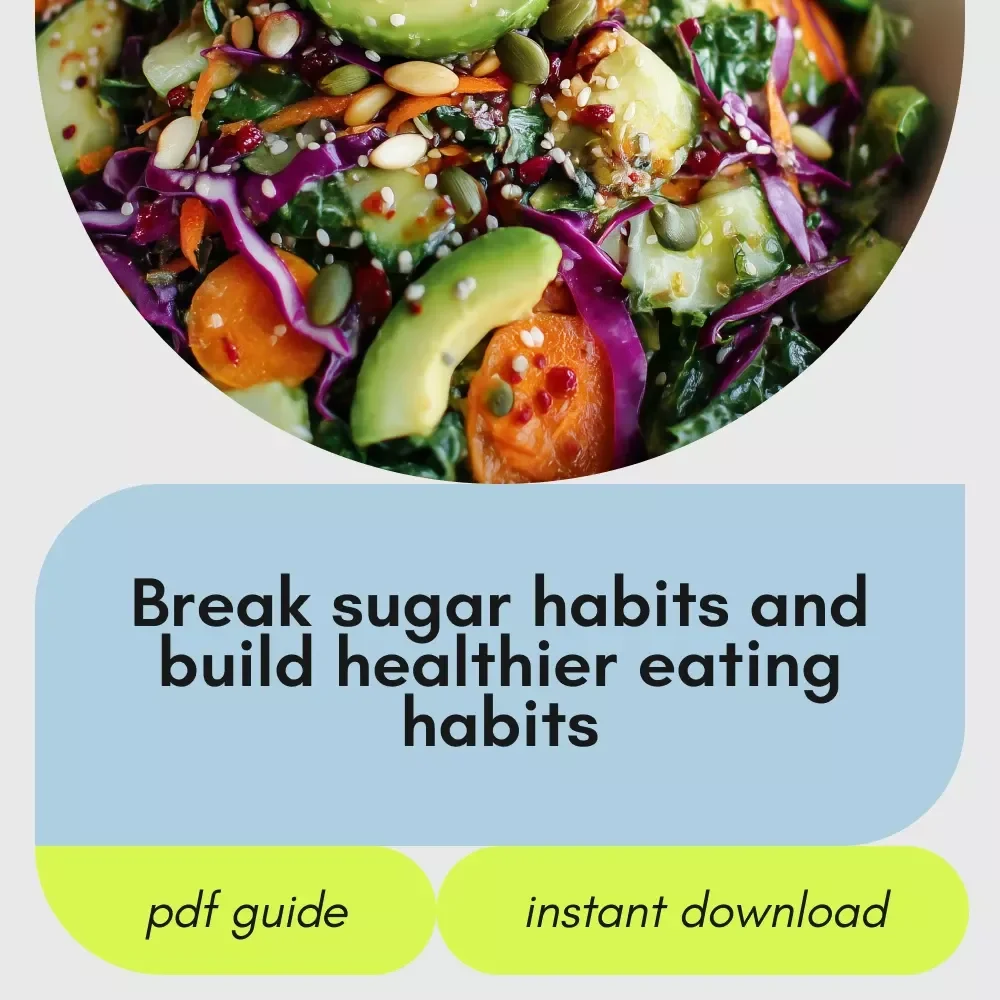 Say Goodbye to Sugar and Hello to a Healthier You | eBook Guide on how to eliminate sugar from your diet, Sugar Detox Reset, Healthy Habits & Real Food Living