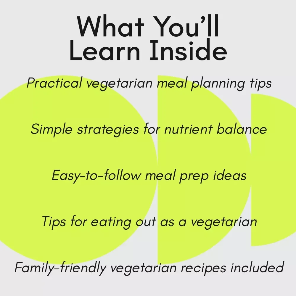 The Ultimate Guide to a Balanced Vegetarian Diet: Meal Planning, Nutrient Balance & More