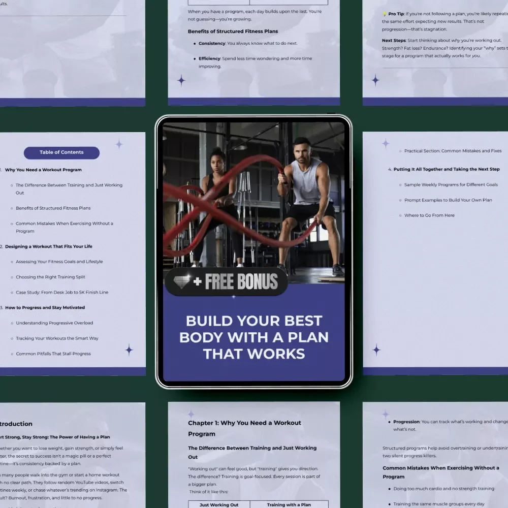 Build Your Best Body with a Plan That Works - The Ultimate Workout Program Guide for Achieving Your Fitness Goals