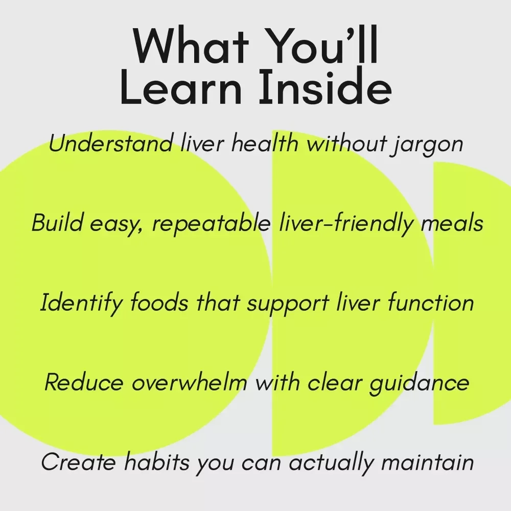 Eat Well, Heal Strong — Your Liver Deserves Better | Liver Health Guide, Liver-Friendly Meal Plan, Fatty Liver Diet eBook, Digital Download