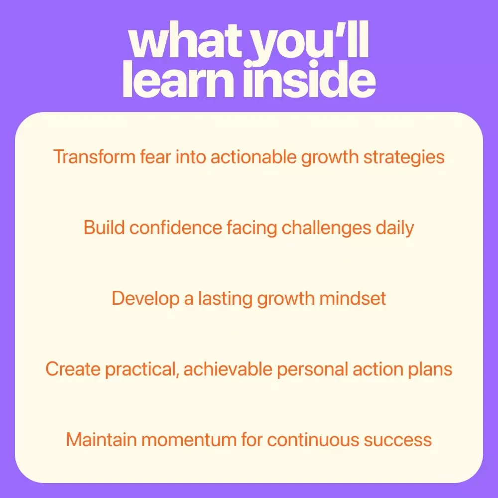 Fearless Growth: Unlocking Your True Potential by Overcoming the Fear of Failure – A Practical Guide to Overcoming Fear of Failure to Unlock Potential