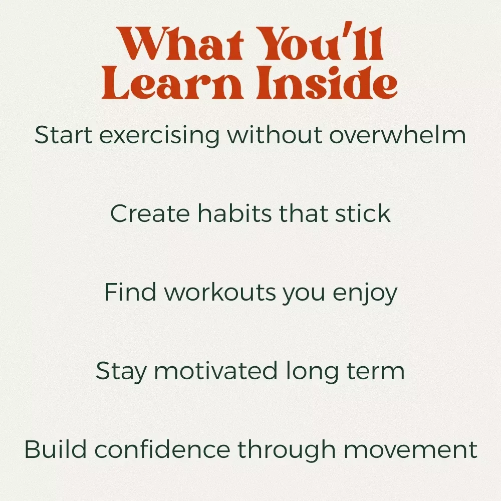 Your Simple Path to a Fitness Routine That Sticks | Beginner-Friendly Fitness Guide | how to begin a workout routine Step-by-Step Digital Download