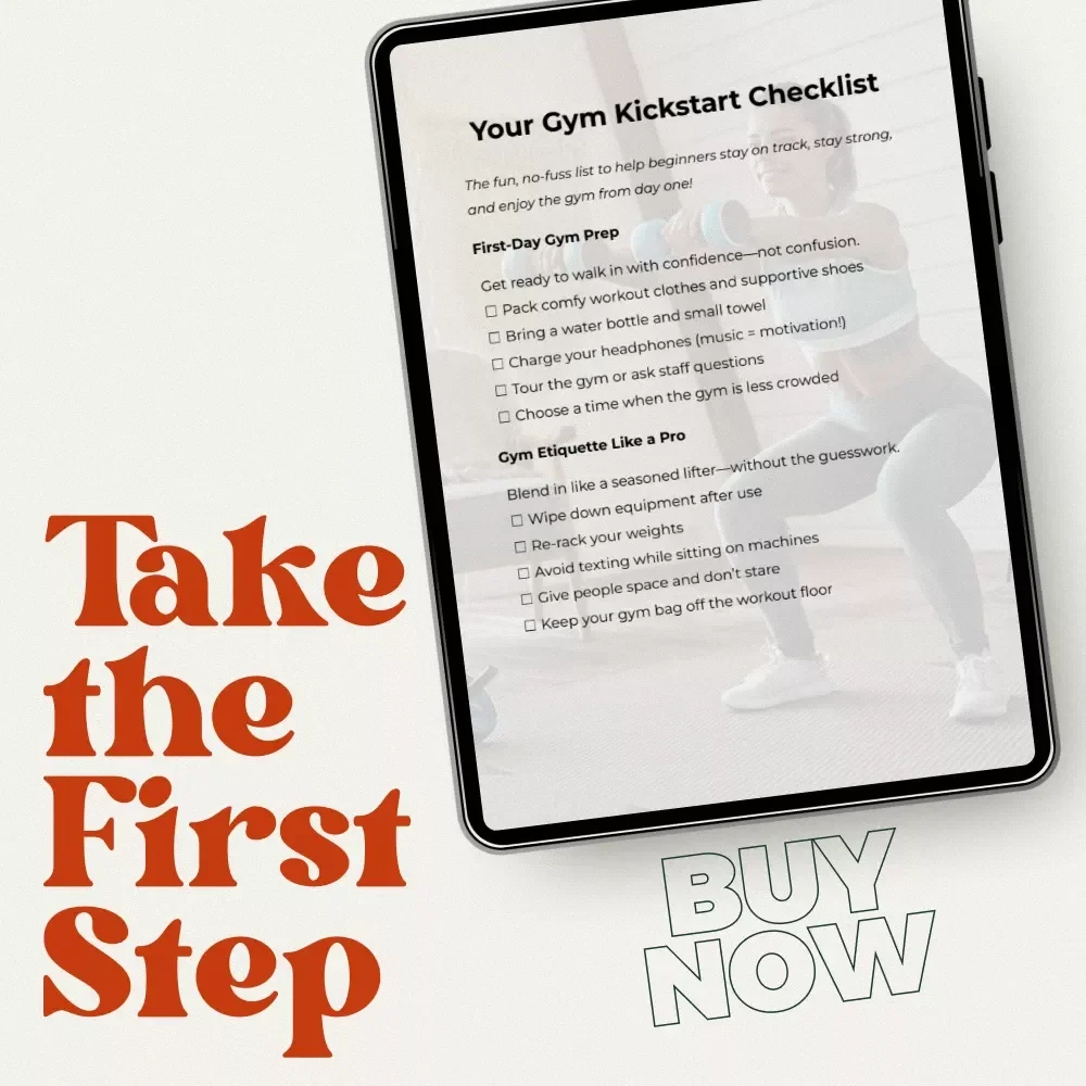 Your Gym Kickstart Checklist | Beginner-Friendly Gym Guide & Workout Routine for Beginners at Gym