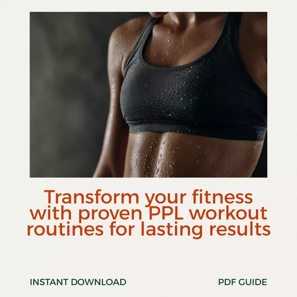 Your PPL Workout Guide for Results That Stick - Push, Pull, Leg Routine for All Fitness Levels