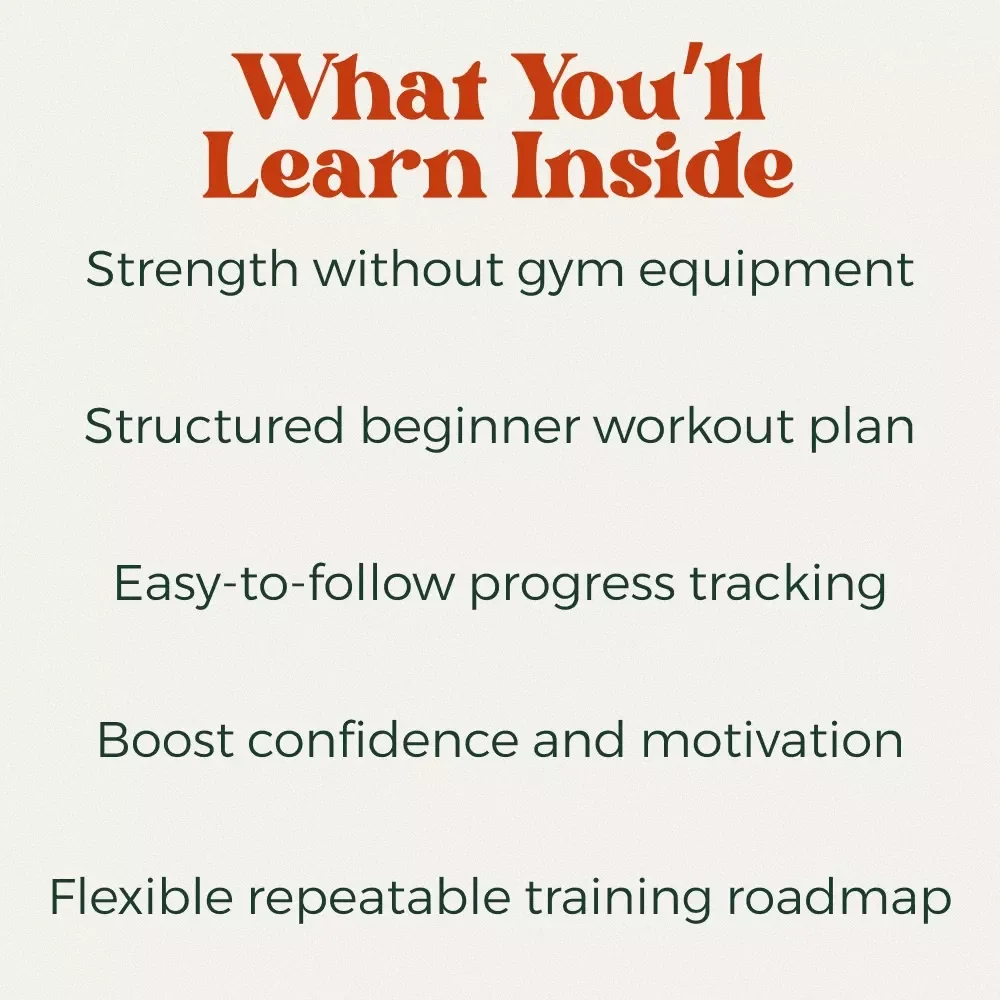 Strong with Nothing but You – A Beginner’s Journey into Calisthenics | Complete Calisthenics Workout Routine for Beginners Guide eBook