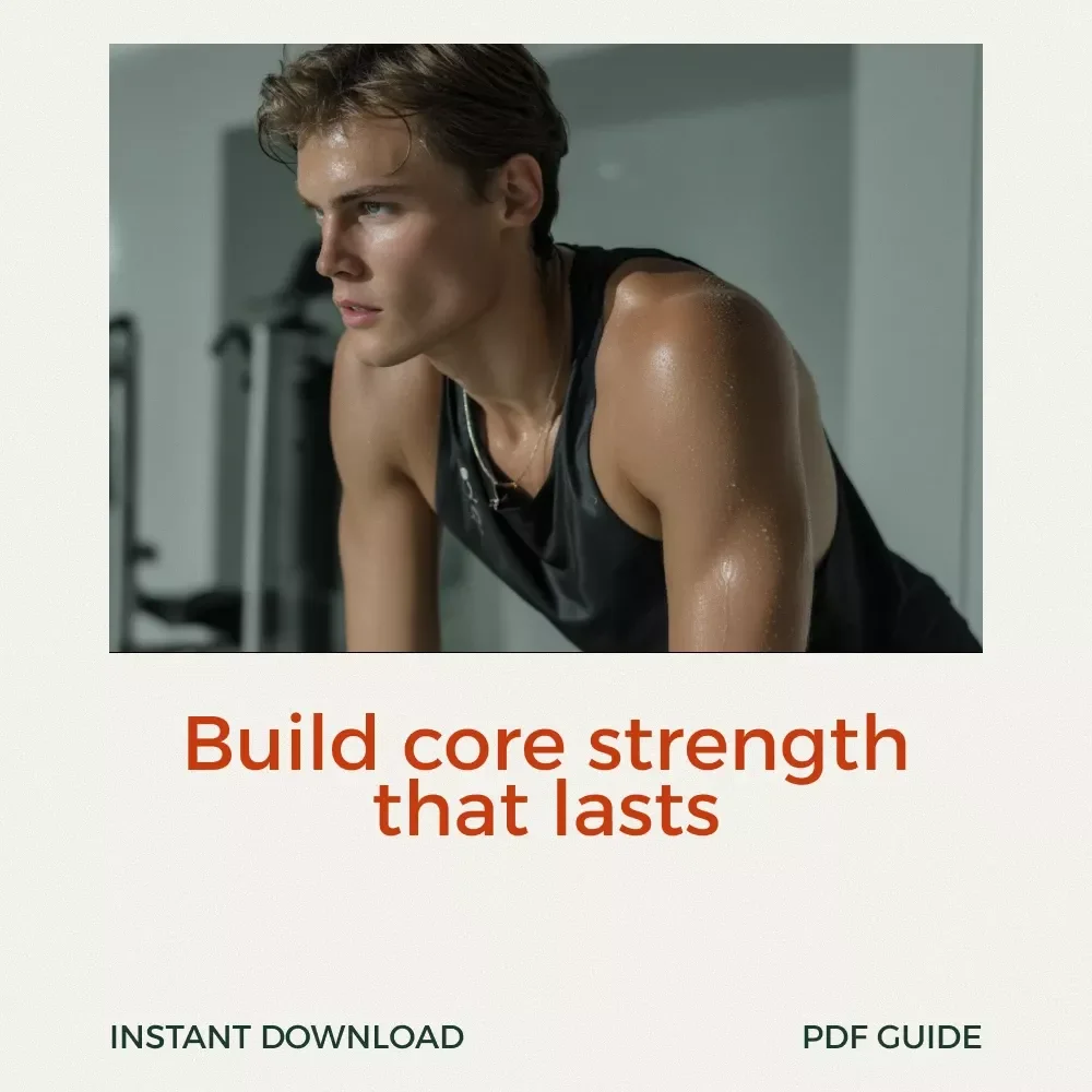 Stronger Every Day with Core Power – Digital Core Workout Routine Guide for Building Strength, Stability & Balance at Home