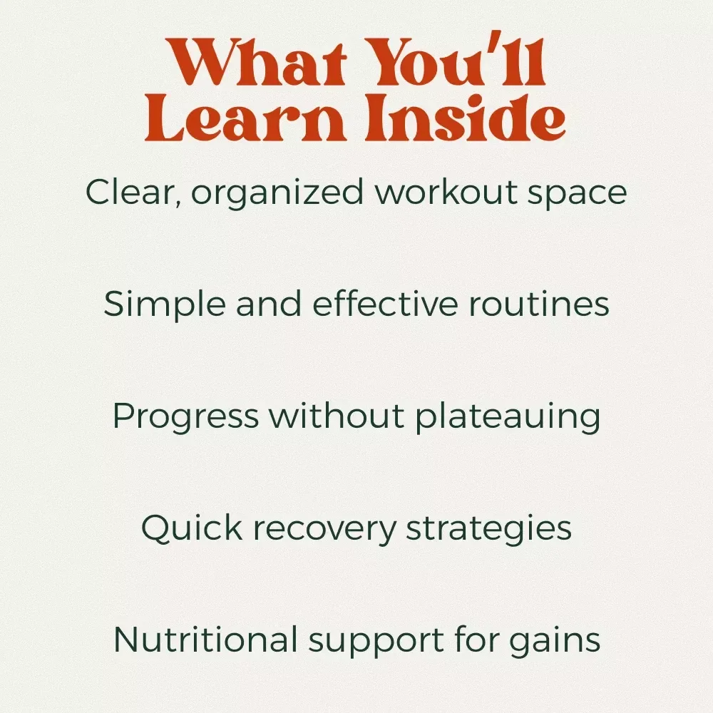 Your Home Gains Weight Lifting Checklist - The Ultimate Guide to a Home Weight Lifting Routine