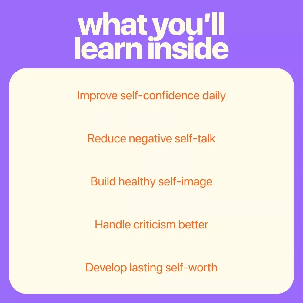 Mirror Bright: A Young Adult’s Guide to Building Self-Belief and Confidence | Ebook for Helping young adults develop a positive self-image