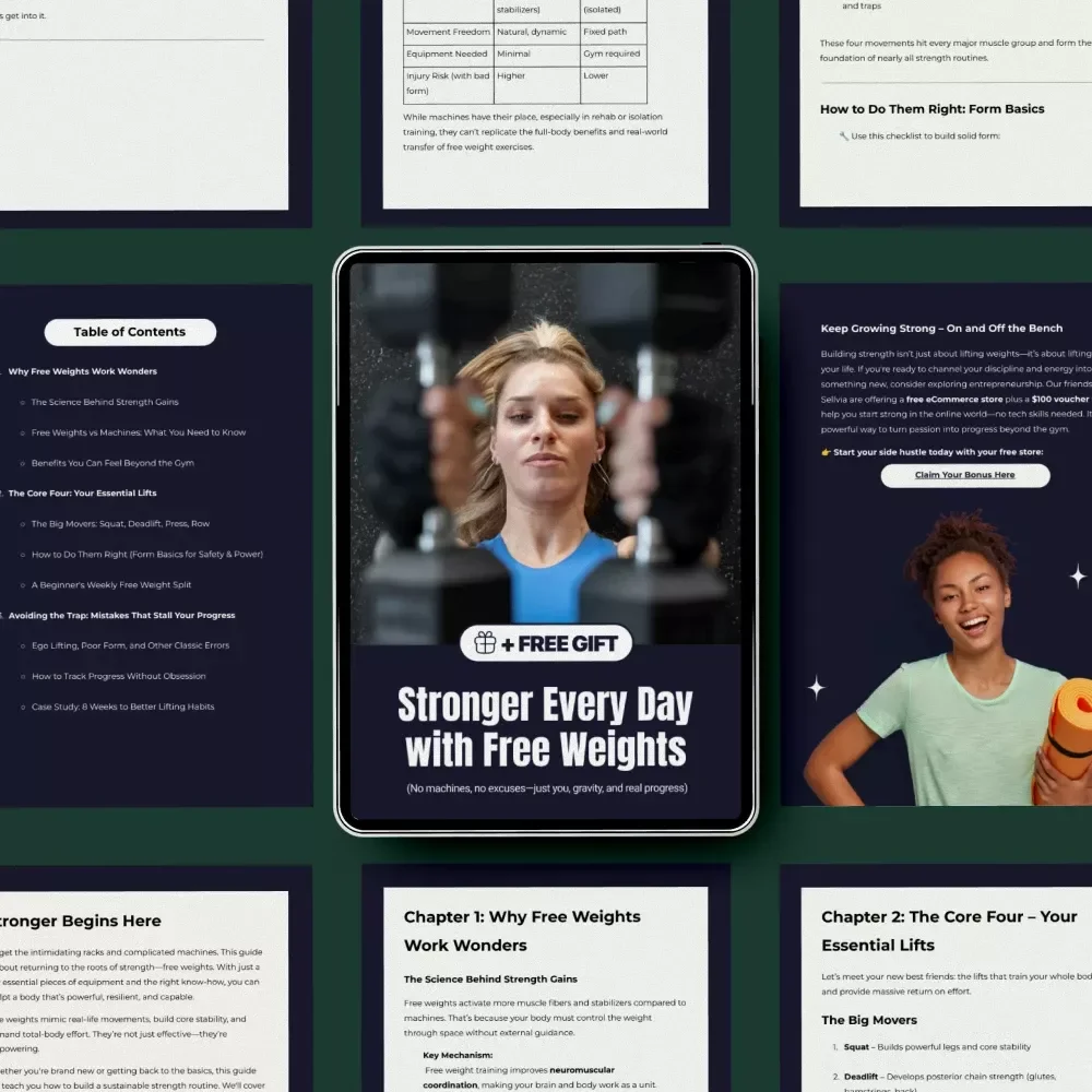 Stronger Every Day with Free Weights: Your Complete Guide to Building Strength and Confidence