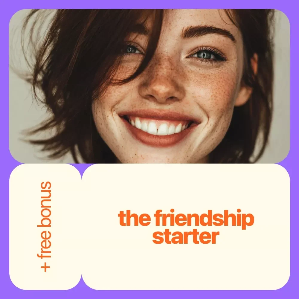 The Friendship Starter Checklist: Your Go-To Gameplan for Easy Chats & Lasting Bonds | Simple Checklist on How to start conversations and make friends easily