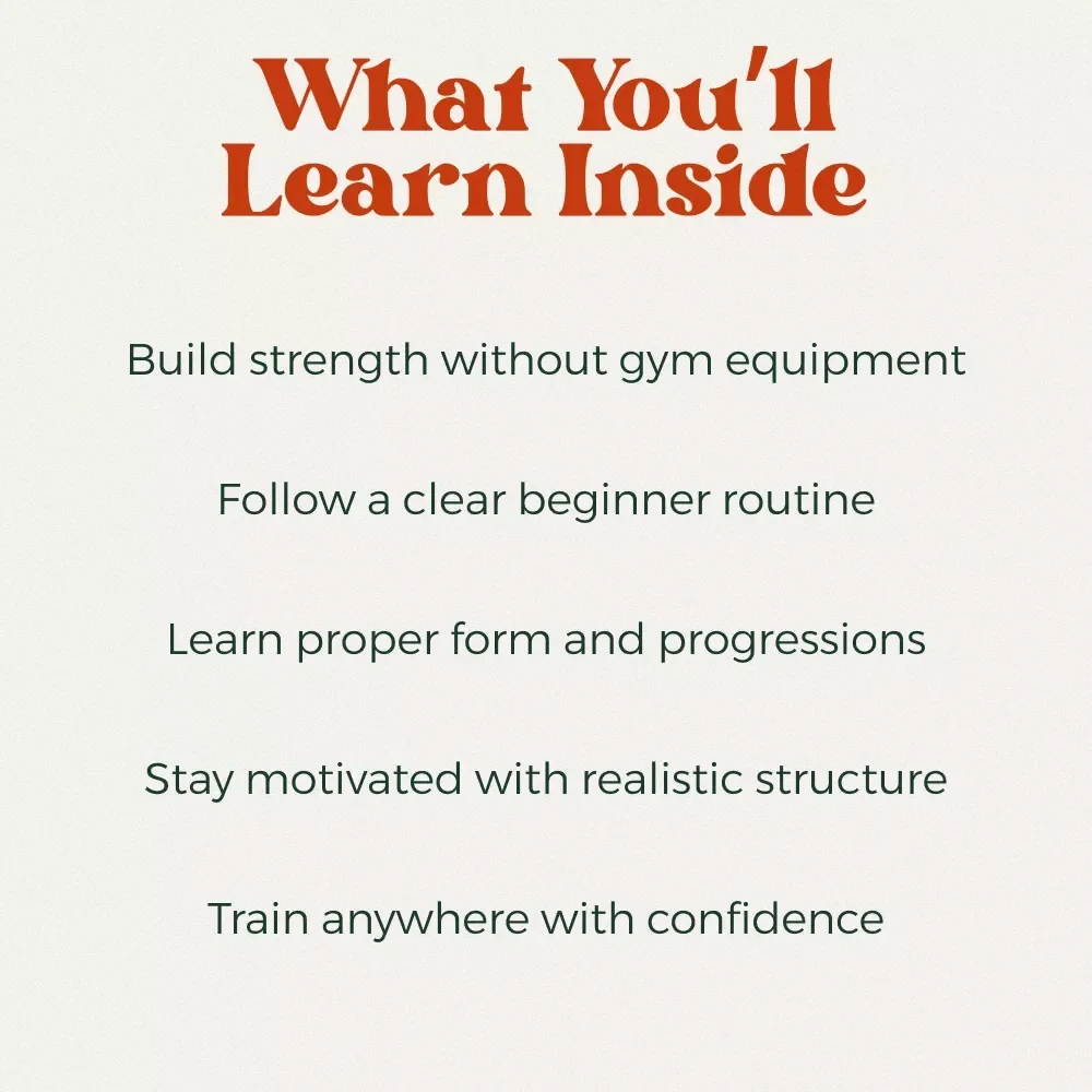 A Beginner’s Guide to Calisthenics That Actually Works | Simple At-Home Bodyweight Training Guide for Beginners | Step-by-Step Calisthenics Routine Beginner Friendly