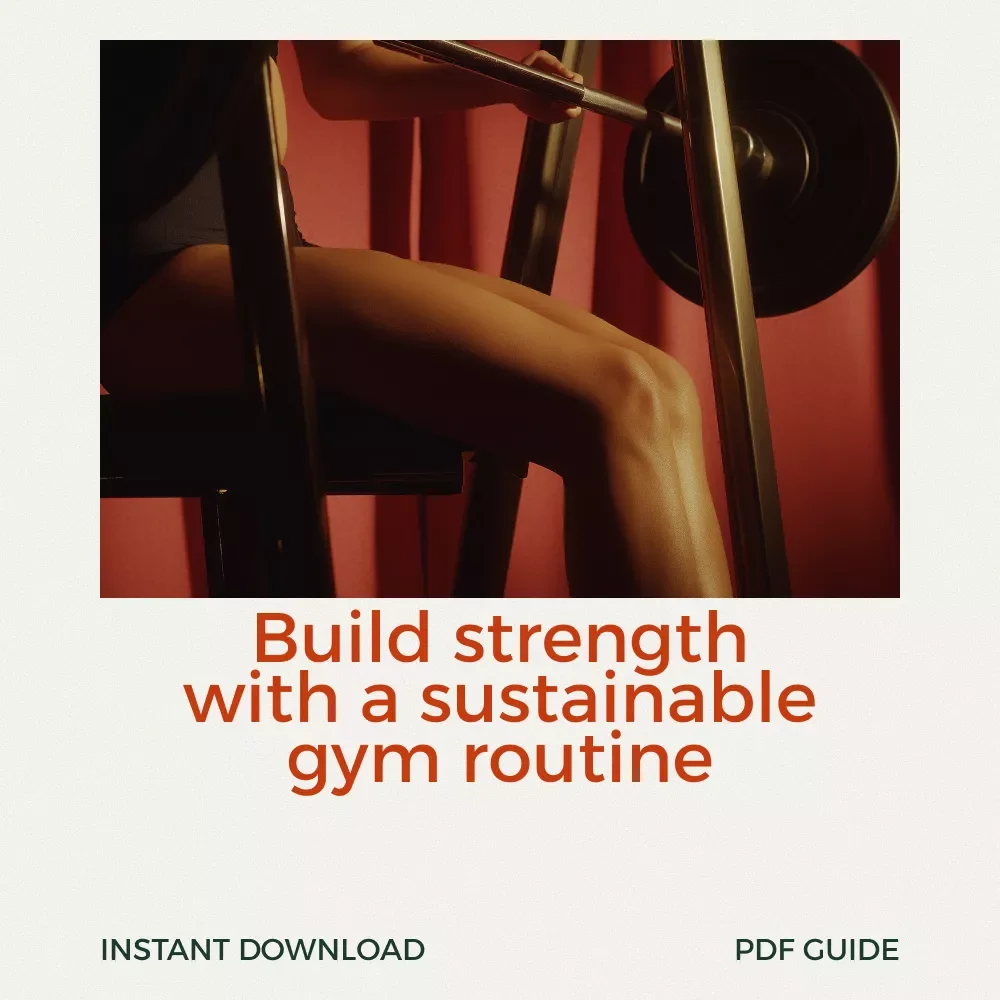 Stronger Every Day with a Gym Routine That Works – Practical Gym Exercise Routine Guide for Building Strength, Consistency, and Confidence