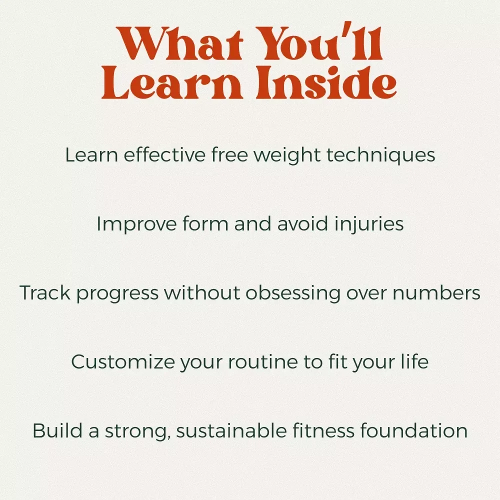 Stronger Every Day with Free Weights: Your Complete Guide to Building Strength and Confidence