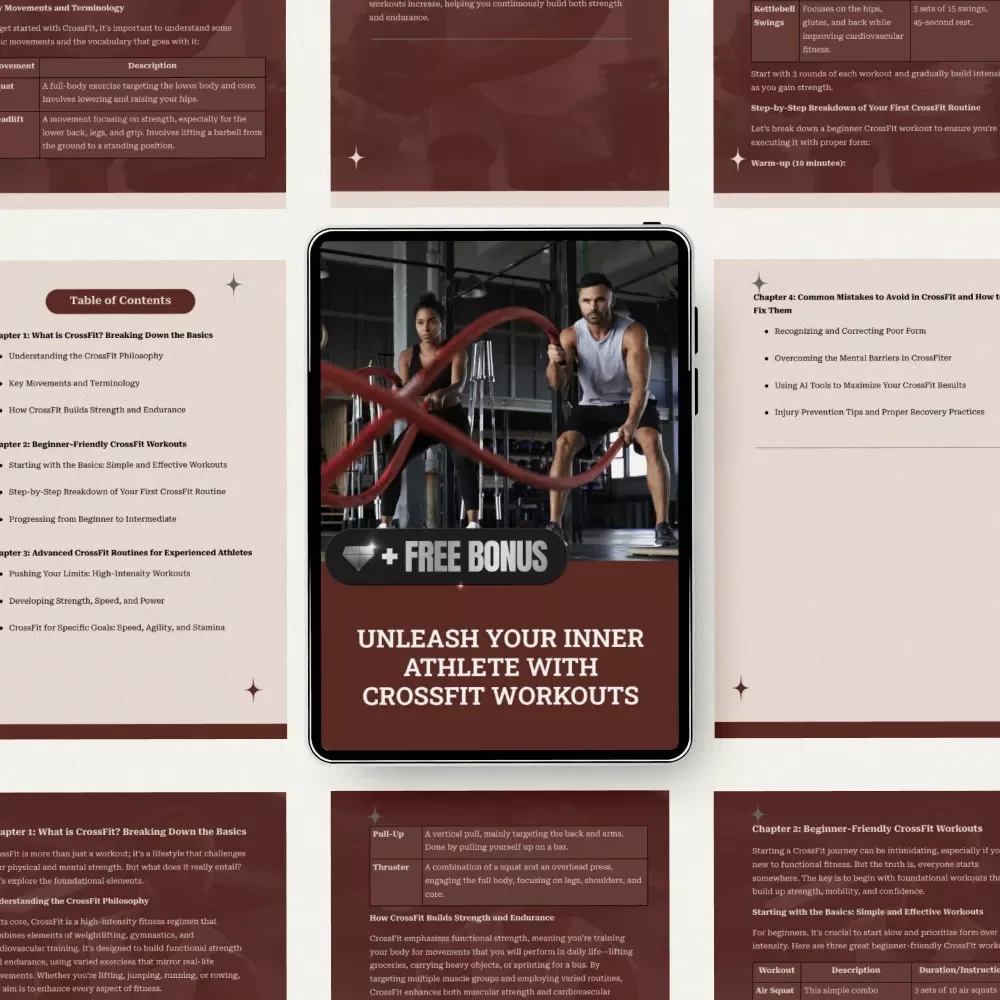 Unleash Your Inner Athlete with CrossFit Workouts | Ultimate Guide to the Best CrossFit Workouts for Beginners & Advanced Athletes