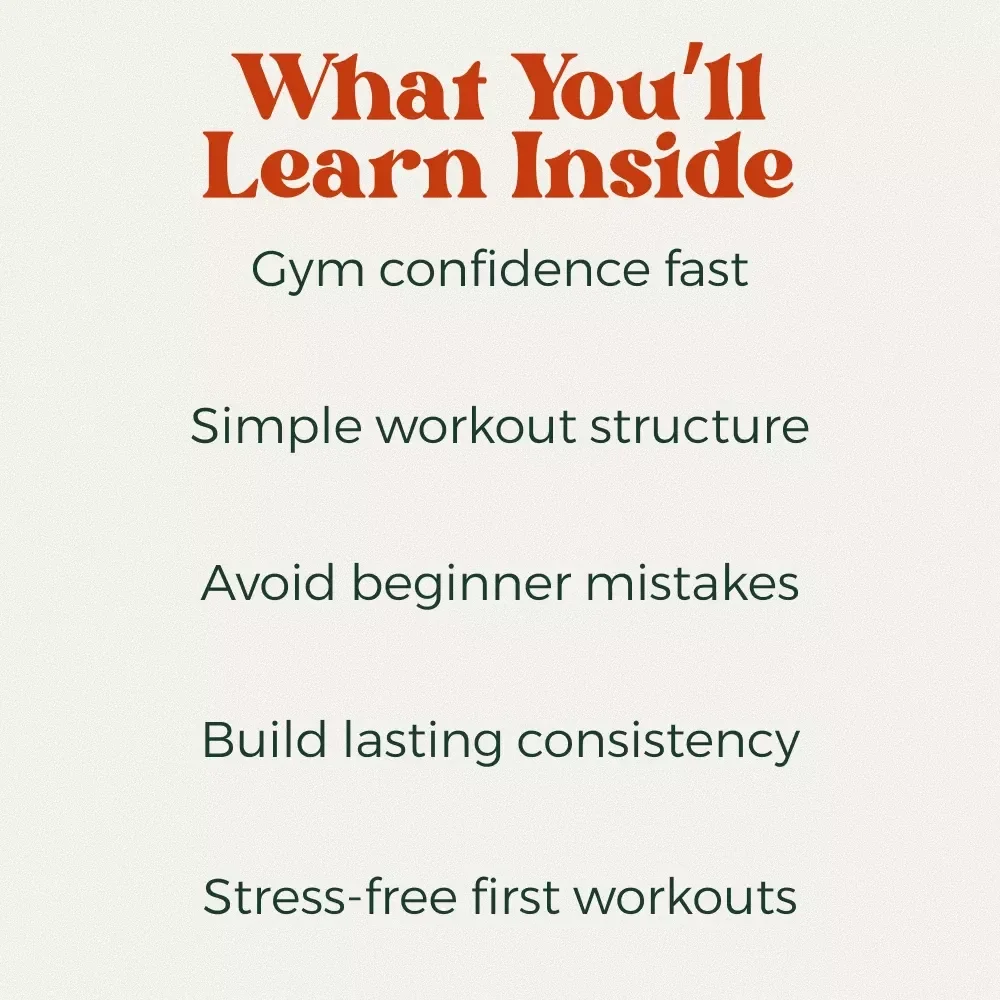 Your No-Stress Guide to Getting Fit at the Gym for the First Time | Beginner Gym Guide + Workout Routine for Beginners at Gym