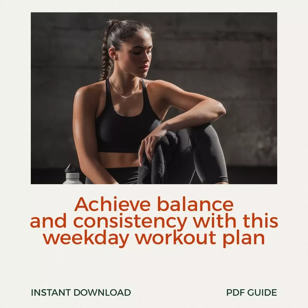 Crush Your Week with A Balanced Workout Plan That Actually Works: Monday to Friday Routine for Real People
