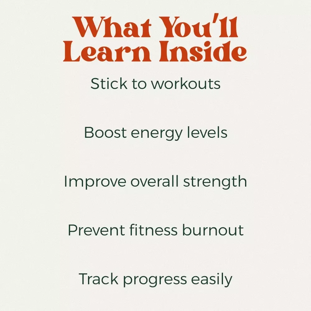 Your Stronger Every Week Fitness Checklist – A Good Weekly Workout Routine Guide for Strength, Energy, and Consistency