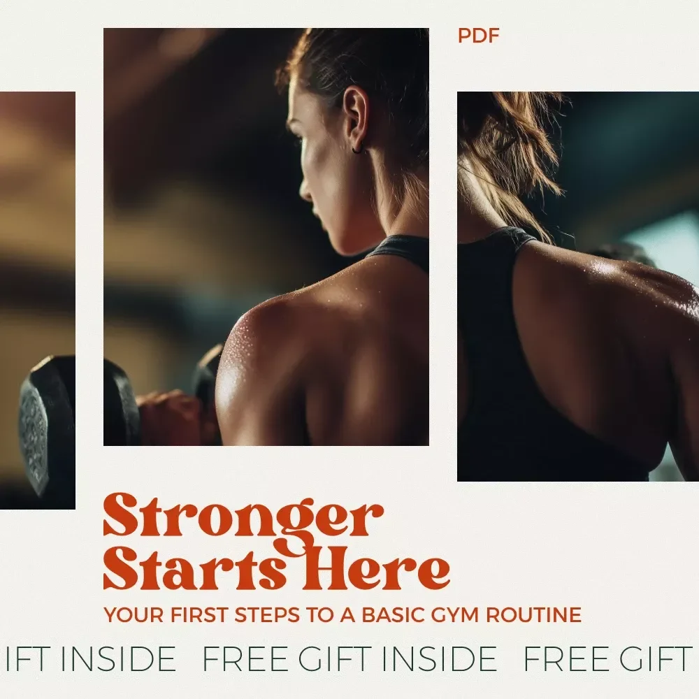 Stronger Starts Here — Your First Steps to a Basic Gym Routine | Beginner Fitness Guide & Gym Workout Planner