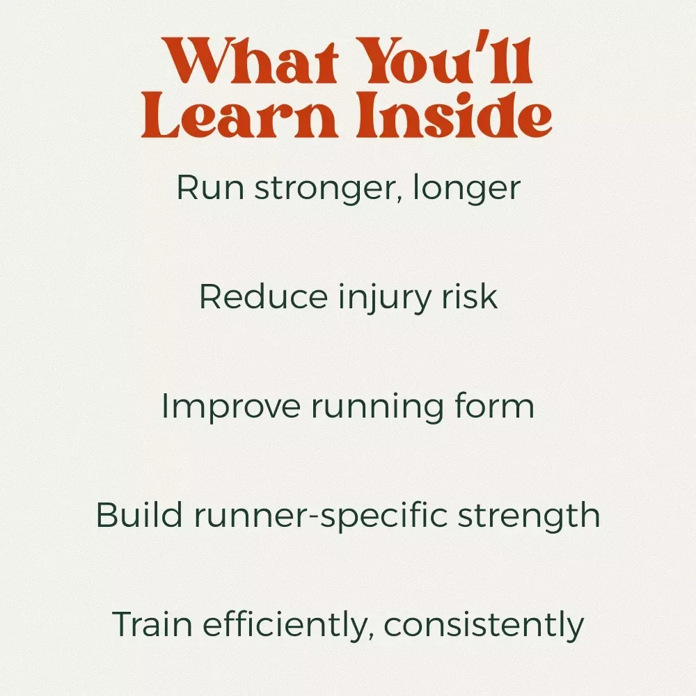 The Ultimate Strength Training Checklist for Lifelong Wellness & Speed | Digital Checklist for Strength Training Workouts for Runners, Build Power, Prevent Injury & Run Faster at Any Age