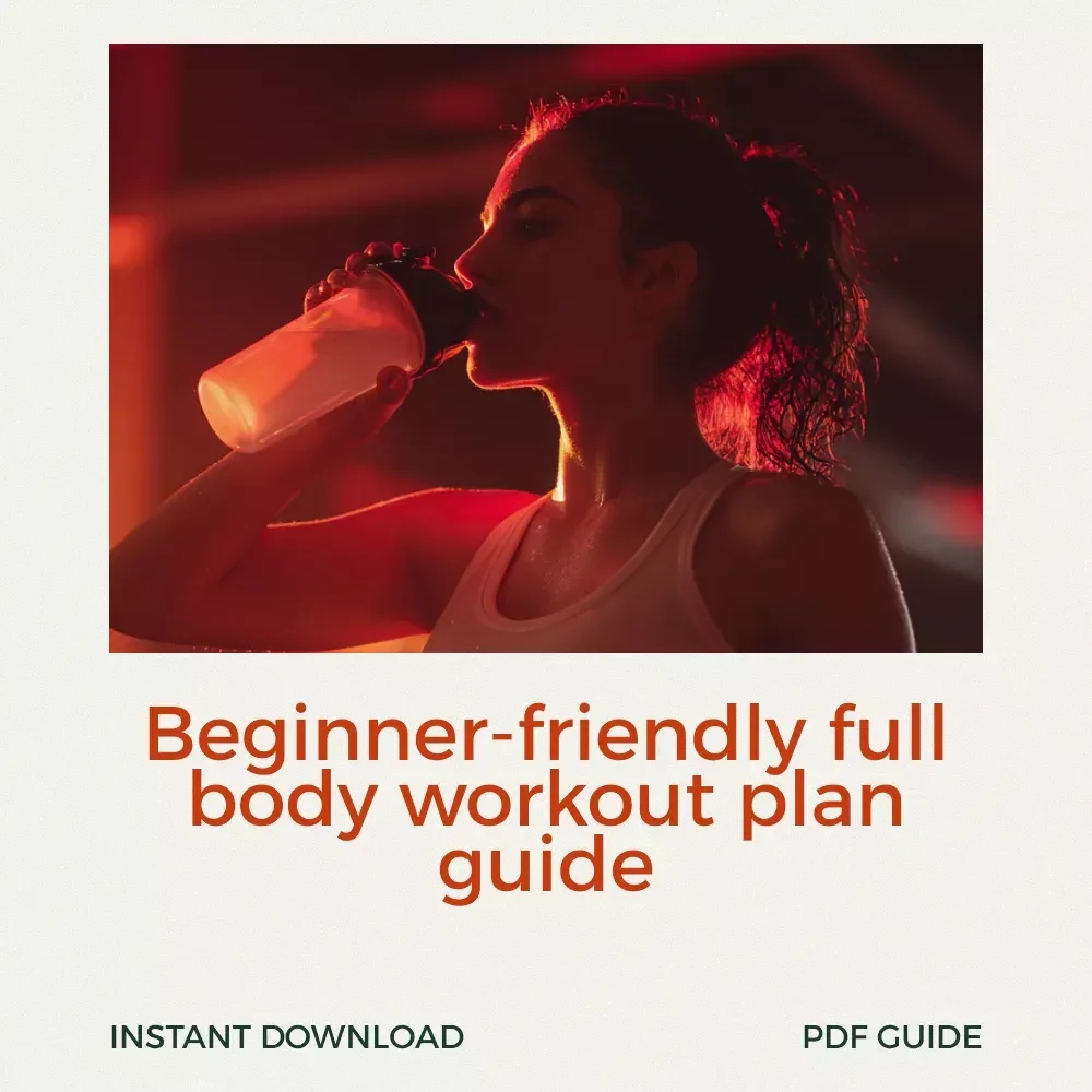 Start Strong, Stay Stronger with Your First Full Body Workout Plan | Beginner-Friendly Guide | Full Body Workout for Beginners