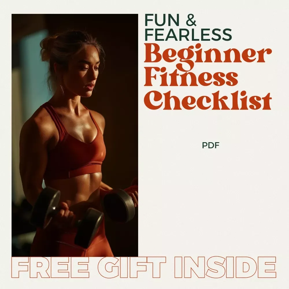 Fun & Fearless Beginner Fitness Checklist | Simple At-Home Workout Planner | How to Find the Right Workout Routine for Beginners | Printable Digital Download