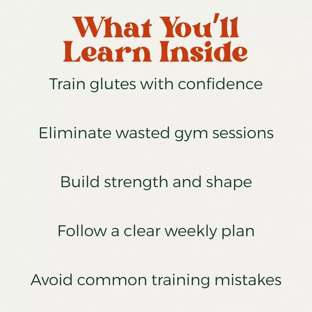 The Glute Gym Routine for Strength & Confidence | Glute Routine Gym eBook for Shape, Power & Results
