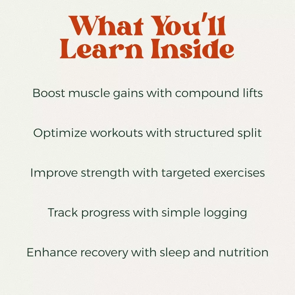 No-Nonsense PPL Warrior Checklist - Perfect PPL Workout Routine for Maximum Gains