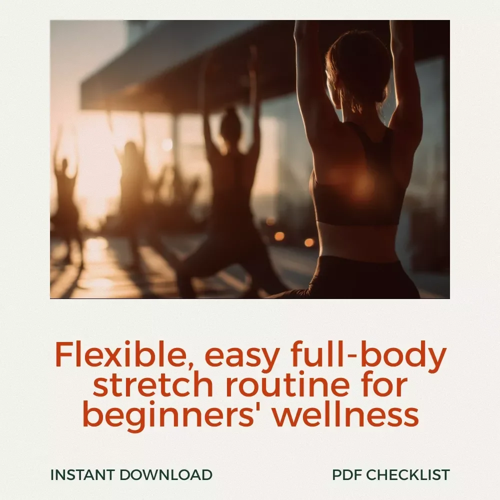 The Beginner’s Checklist to Flexibility and Wellness - A Full Body Stretch Routine for Beginners