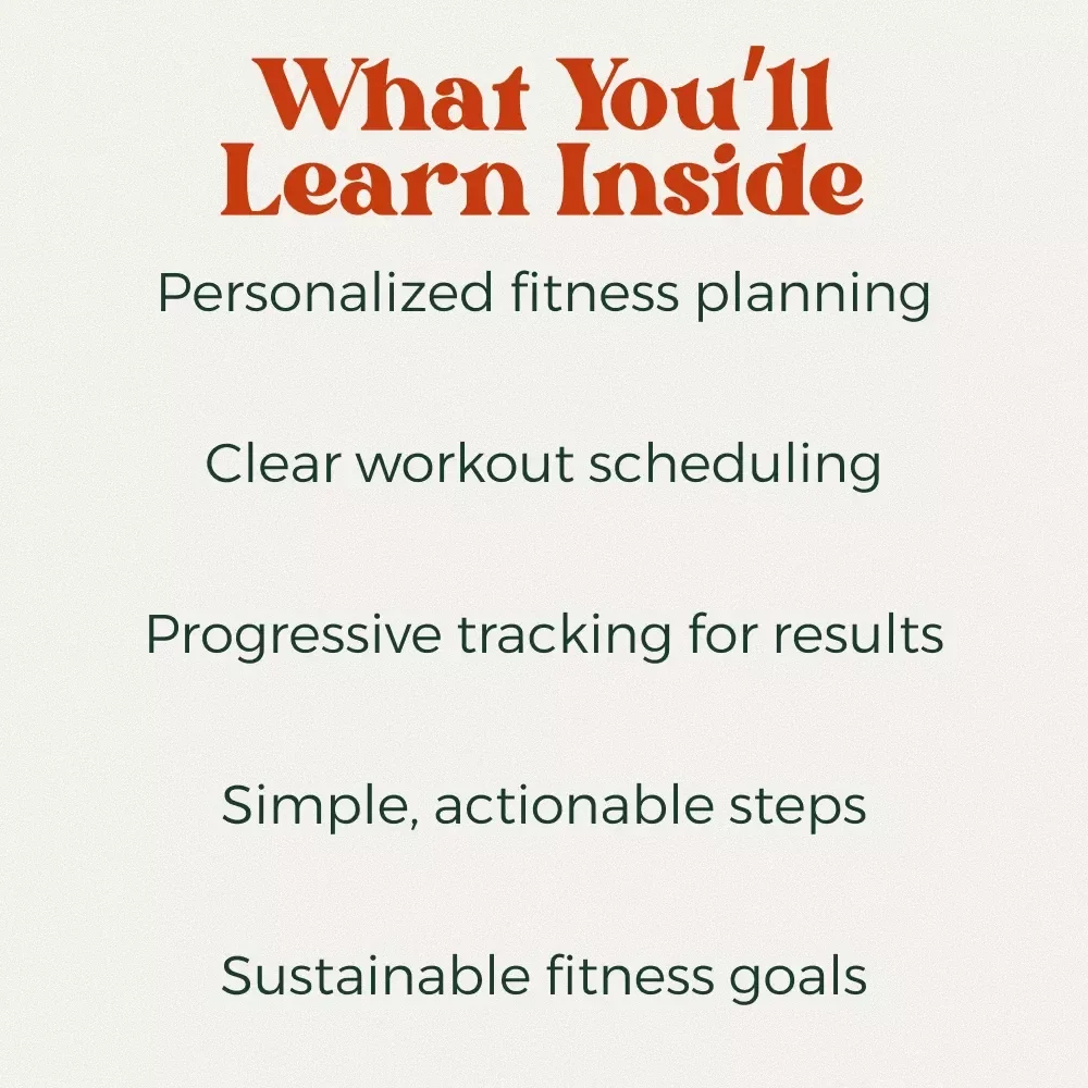 Stronger by Design Workout Builder Checklist - Build a Workout Routine with Purpose
