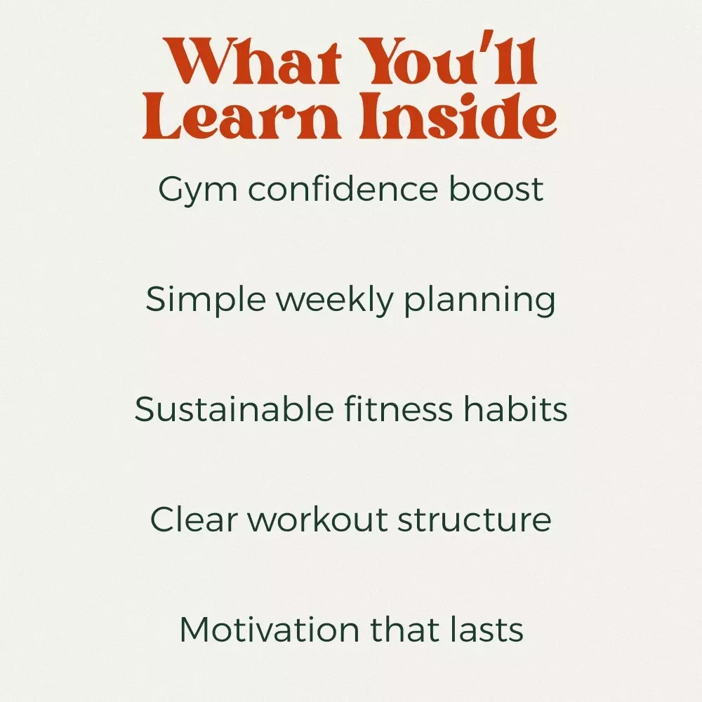 Your Strongest Self Starts Here: Female Gym Routine Checklist | Beginner-Friendly Workout Planner | Digital Fitness Download for Women