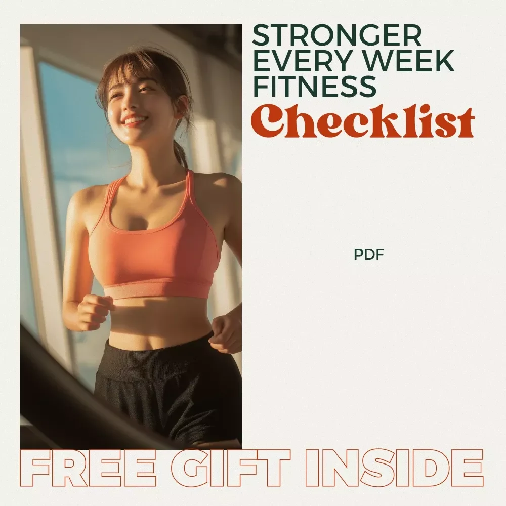 Your Stronger Every Week Fitness Checklist – A Good Weekly Workout Routine Guide for Strength, Energy, and Consistency