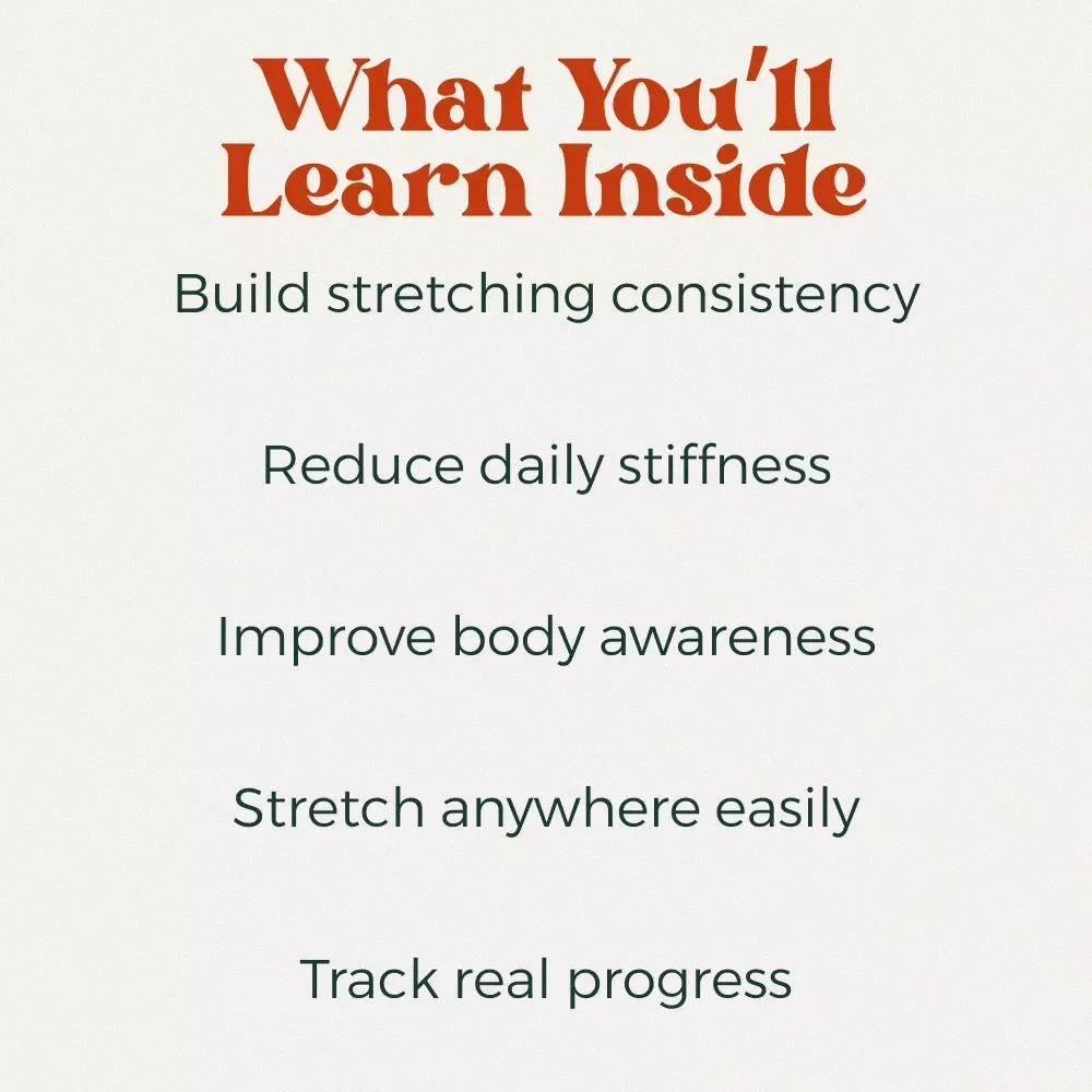 The Feel-Good Stretch Checklist for Beginners | Easy Beginner Stretching Routine | Daily Flexibility & Mobility Guide