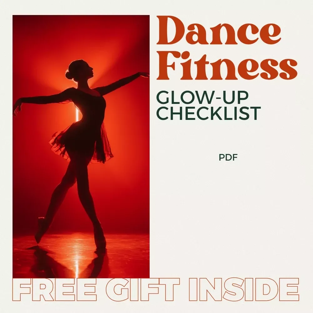Your Dance Fitness Glow-Up Checklist | Dance Workout Planner, Digital Checklist for Dance Exercise Classes & At-Home Motivation