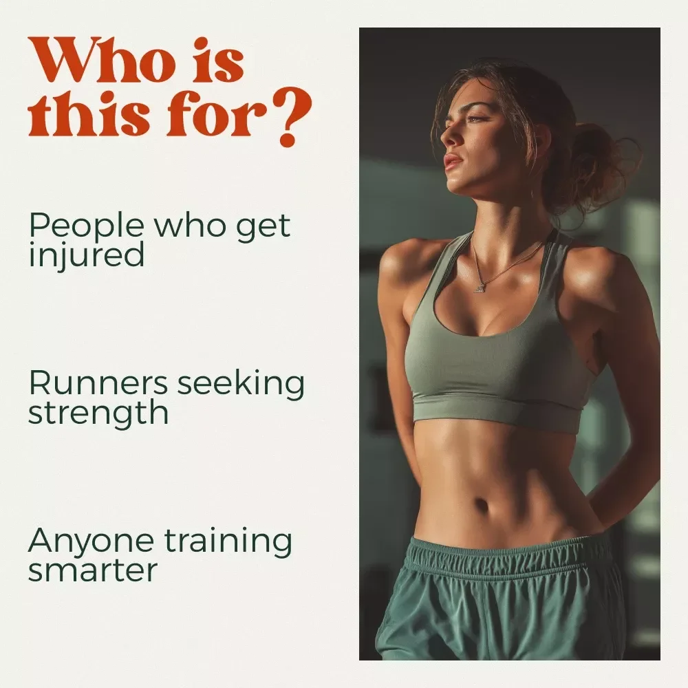 The Ultimate Runner’s Guide to Strength Training That Works | Strength Training Workouts for Runners | Digital Guide for Faster, Stronger, Injury-Free Running