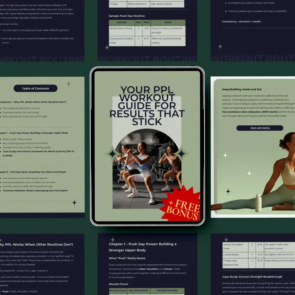 Your PPL Workout Guide for Results That Stick - Push, Pull, Leg Routine for All Fitness Levels